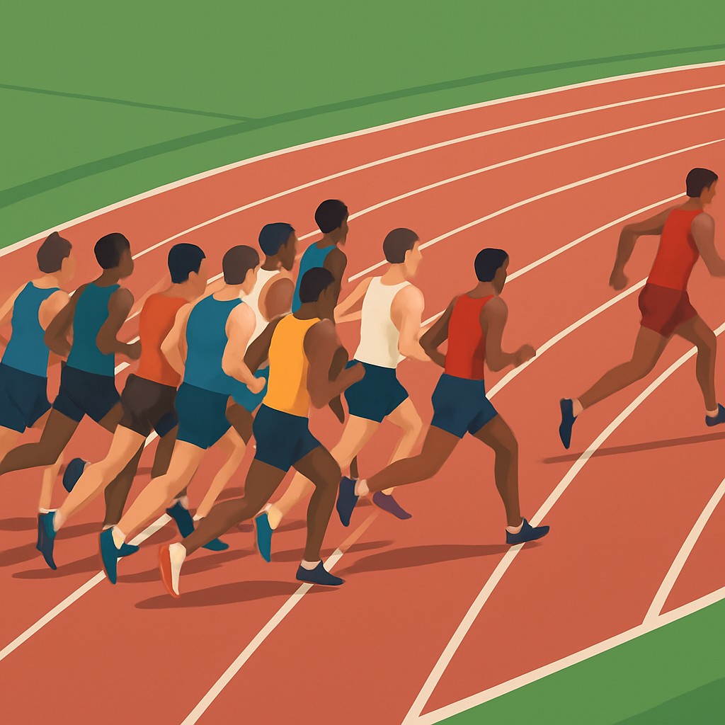 taktyka biegu na 1500m
