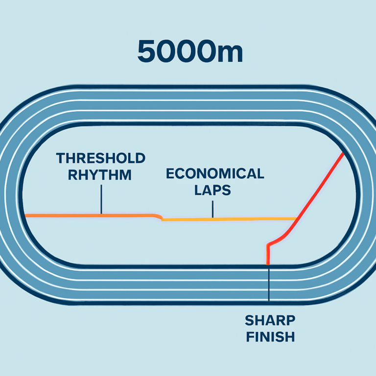 taktyka biegu na 5000m